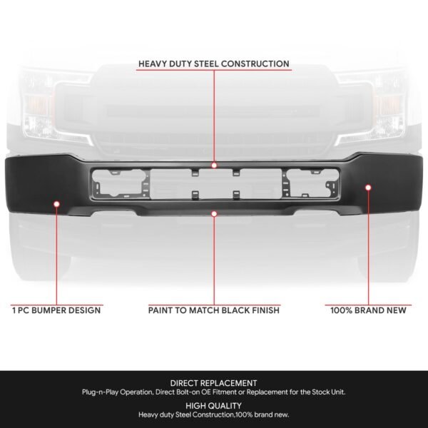 前保險杠(無霧燈孔) 2018 至 2020 年款 福特(Ford)F-150