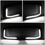 蜂巢狀網格 LED 日行燈前格柵 2006 至 2009 年款 道奇(Dodge)公羊(Ram)1500、2500、3500