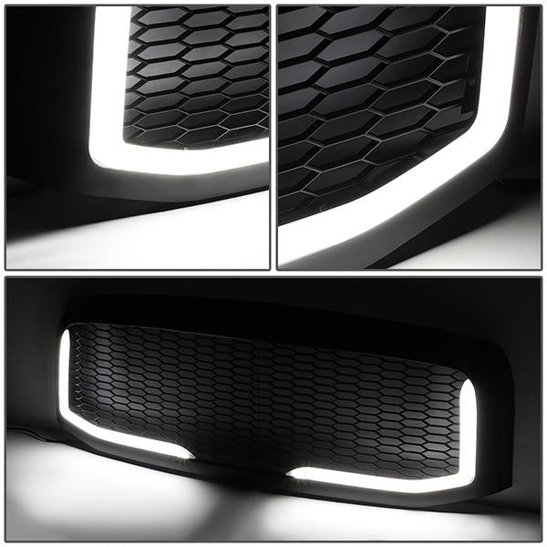 蜂巢狀網格 LED 日行燈前格柵 2006 至 2009 年款 道奇(Dodge)公羊(Ram)1500、2500、3500