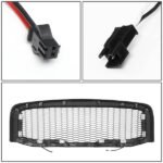 蜂巢狀網格 LED 日行燈前格柵 2006 至 2009 年款 道奇(Dodge)公羊(Ram)1500、2500、3500