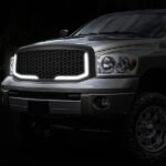 蜂巢狀網格 LED 日行燈前格柵 2006 至 2009 年款 道奇(Dodge)公羊(Ram)1500、2500、3500
