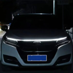 掃描式引擎蓋眉部 LED 日行燈柔性套件 轎車、吉普車