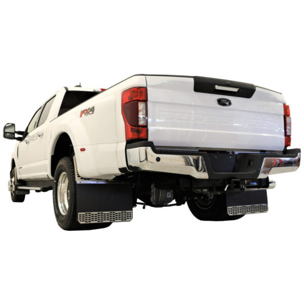拋光不銹鋼六角形鋼質擋泥板 2020 至 2023 年款 雪佛蘭(Chevy)Silverado、吉姆西(GMC)Sierra 3500 HD