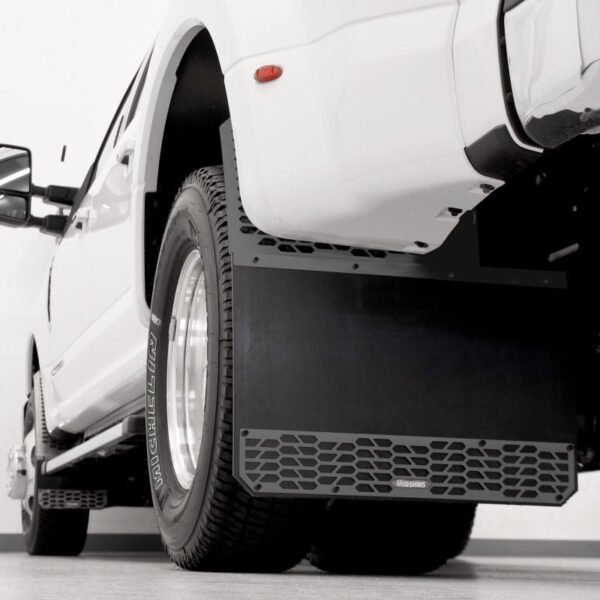 黑色六角形擋泥板 2015 至 2019 年款 雪佛蘭(Chevy)Silverado、吉姆西(GMC)Sierra 3500 HD