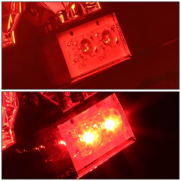 LED 尾燈(紅色) 2003 至 2007 年款 雪佛蘭(Chevy)Silverado、吉姆西(GMC)Sierra 1500、2500、3500 HD