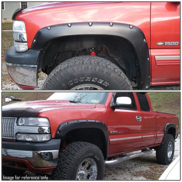 口袋式平床側面輪眉 99 至 07 年款 雪佛蘭(Chevy)Silverado、吉姆西(GMC)Sierra