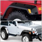 口袋式消光面輪眉 97 至 06 年款 吉普牧馬人(Jeep)Wrangler TJ