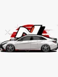 曼固加長螺杆適用於86BRZ飛度特斯拉思域汽車改裝加墊片更換螺杆